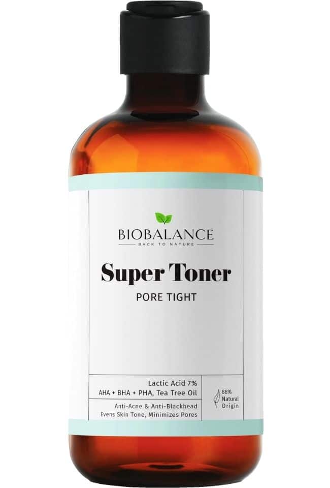 BIOBALANCE СУПЕР ТОНЕР ЗА СТЯГАНЕ НА ПОРИТЕ, 250 МЛ