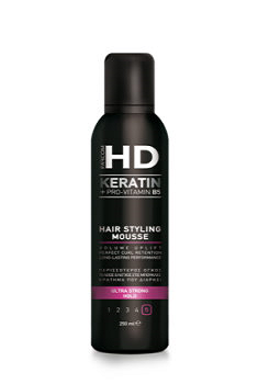 HD ПЯНА ЗА КОСА СУПЕР СИЛНА ФИКСАЦИЯ 250мл