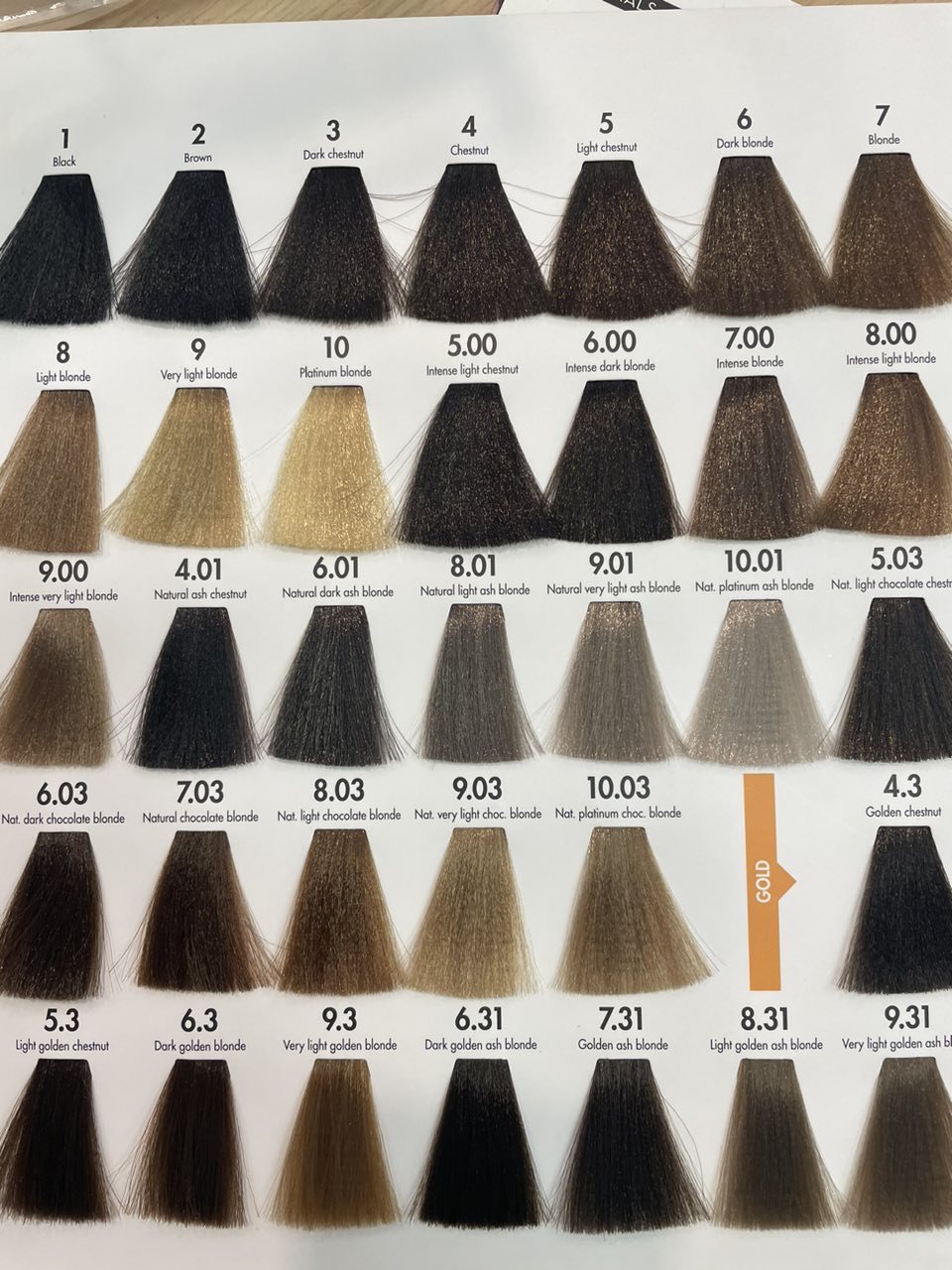 ING COLOR БОЯ ЗА КОСА