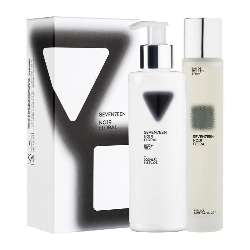 SEVEN7EEN K-T BODY SILK 200ML & EDT 50ML NOIR FLORAL