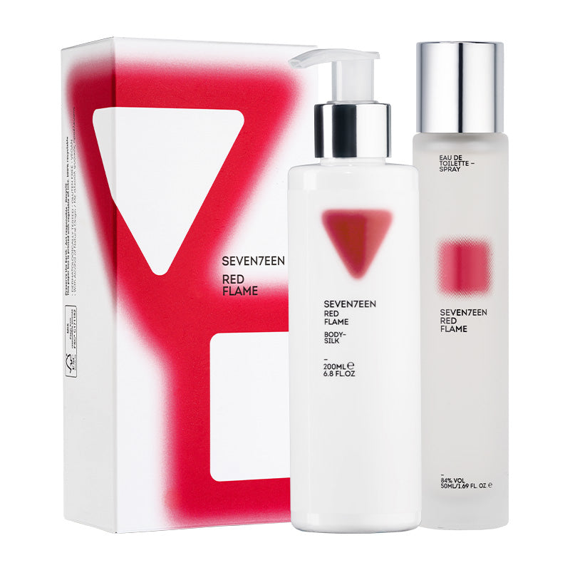 SEVEN7EEN K-T BODY SILK 200ML & EDT 50ML RED FLAME