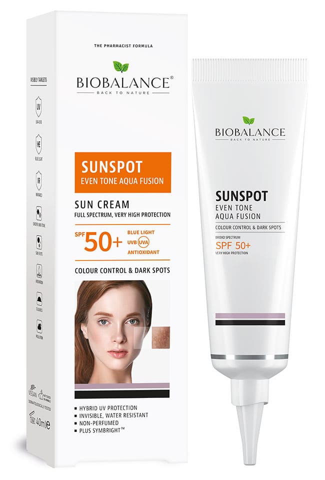 BIOBALANCE СЛЪНЦ.ТОНИРАЩ И МАТ. ПРОТИВ ПИГМЕНТ. ПЕТНА SPF50