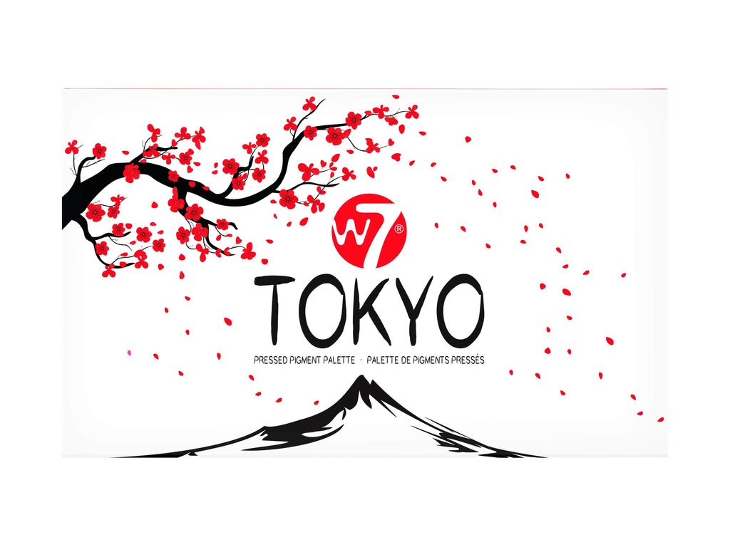 W7-Tokyo Pressed Pigment Palette