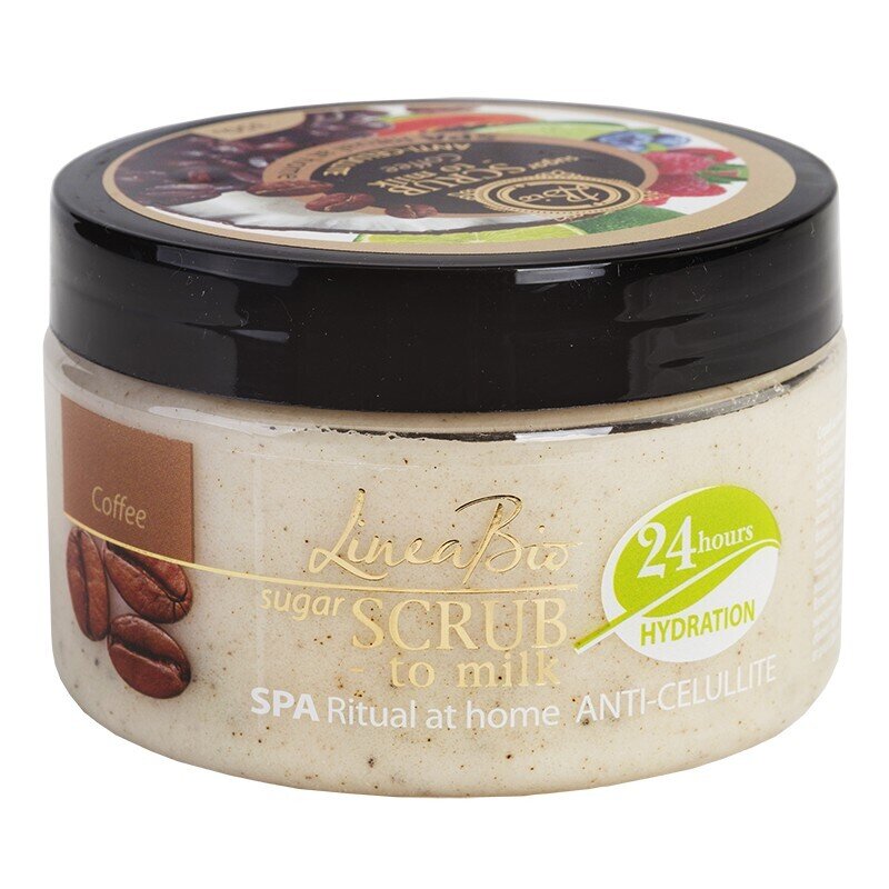 Linea Bio SPA Скраб за тяло с Кофеин, Млечен протеин с антицелулитно действие 35