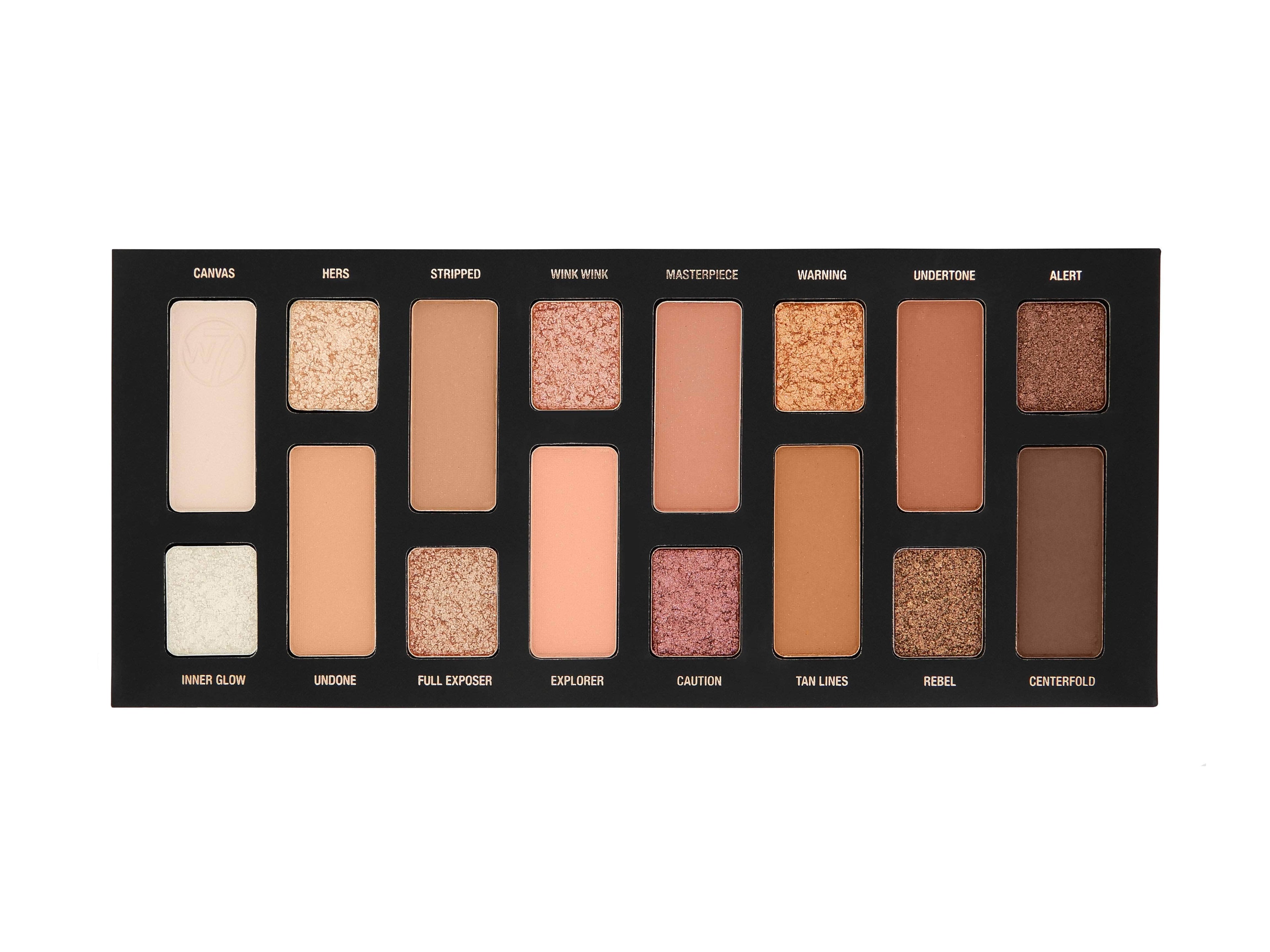 W7-Nudification Pressed Pigment Palette