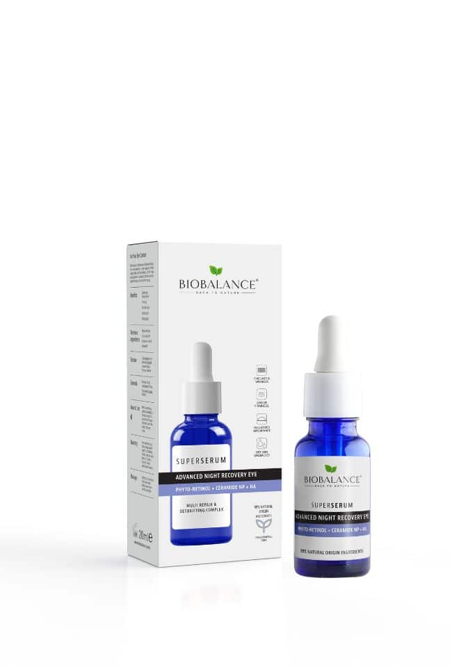 BIOBALANCE СЕРУМ ОКОЛООЧЕН ЗА НОЩНО ВЪЗСТАНОВЯВАНЕ20 МЛ