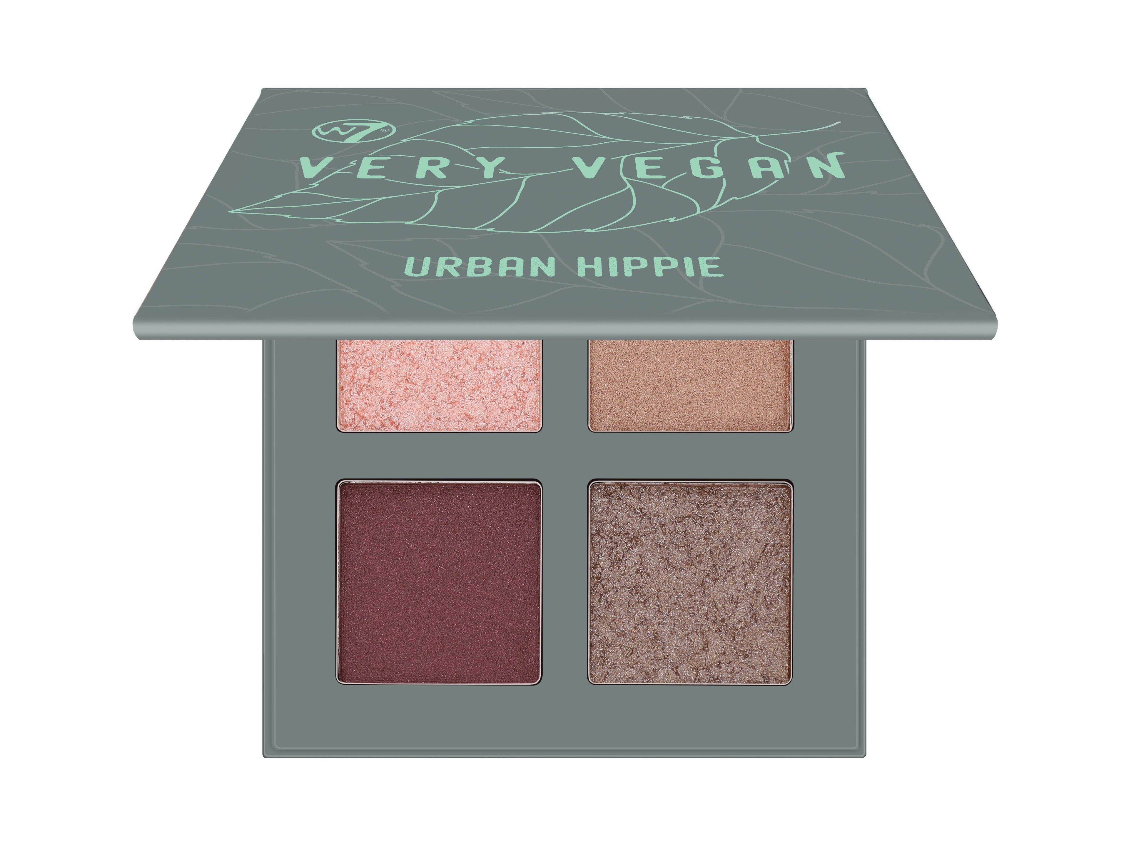 W7-Very Vegan Pressed Pigment Quad
