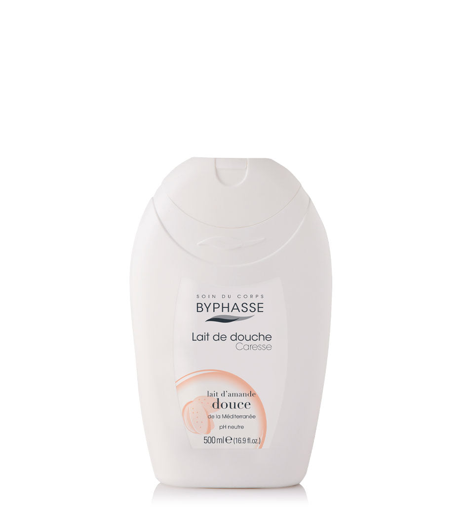 BYPHASSE-душ-гел с бадемово мляко 600мл