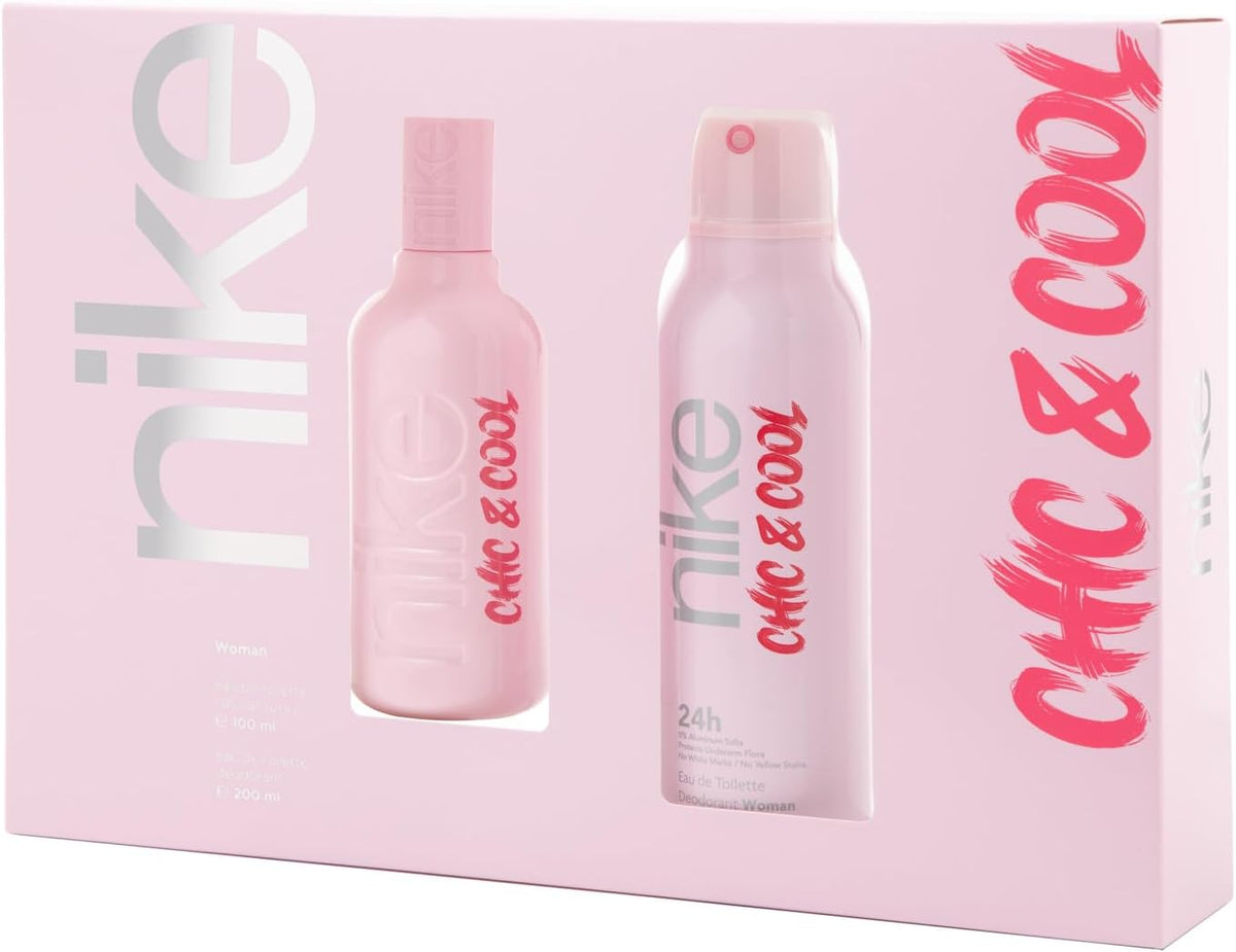 NIKE Chic & cool  / edt 100ml + deo / W K-T