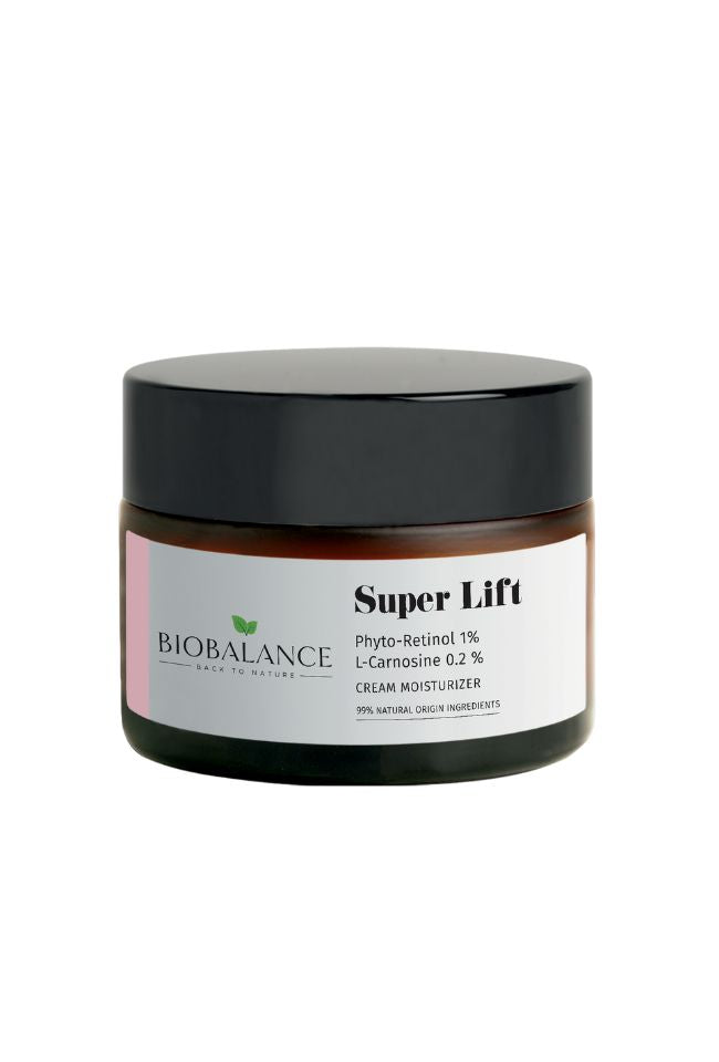 BIOBALANCE СУПЕР ПОВДИГАЩ КРЕМ ЗА ЛИЦЕ С ФИТО РЕТИНОЛ 50мл