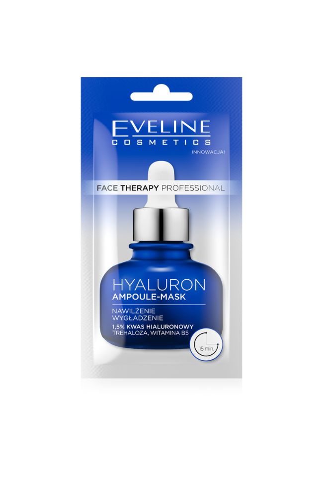 EVELINE FACE THERAPY AMPOULE-MASK С ХИАЛУРОН 8мл