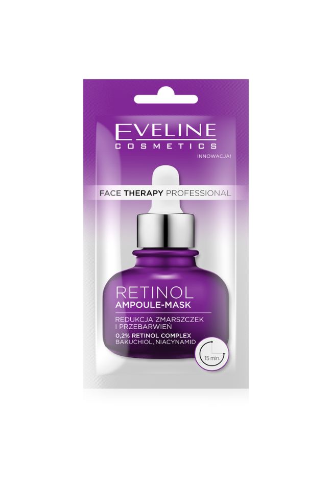EVELINE FACE THERAPY AMPOULE-MASK С РЕТИНОЛ 8мл