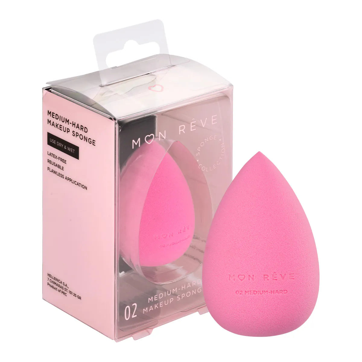 MON REVE 02 Medium-Hard Makeup Sponge