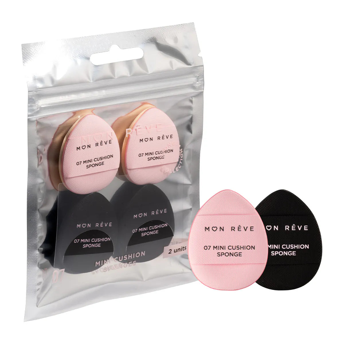 MON REVE 07 Mini Flat Sponges
