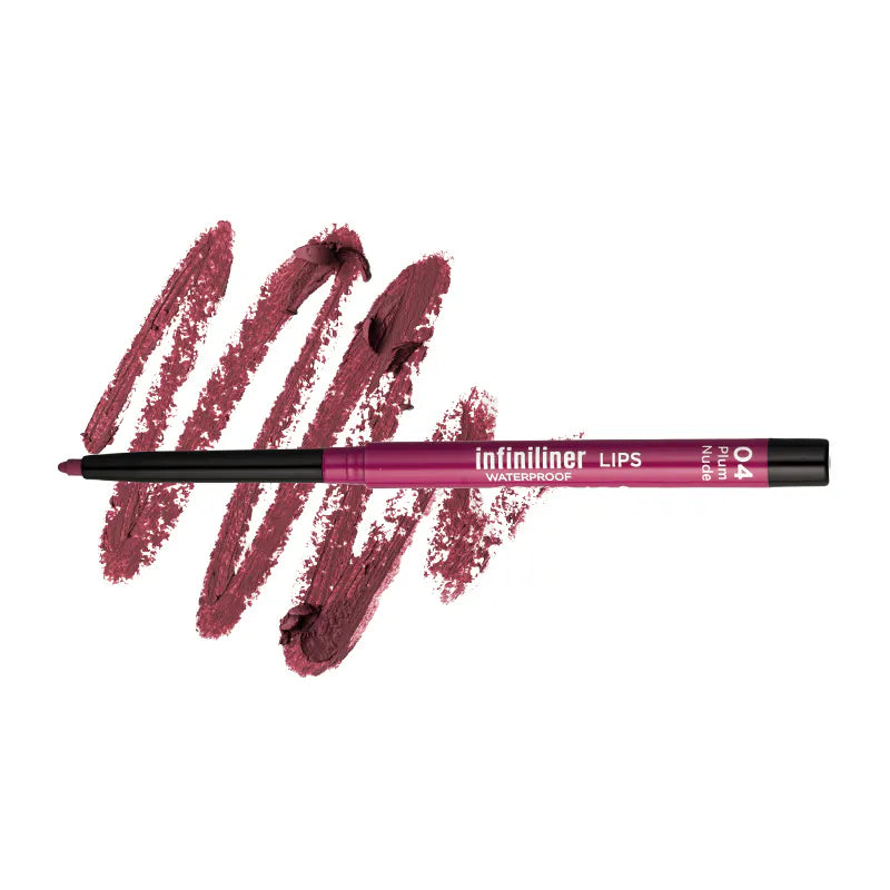MON REVE INFINILINER WATERPROOF LIPS 04 PLUM NUDE