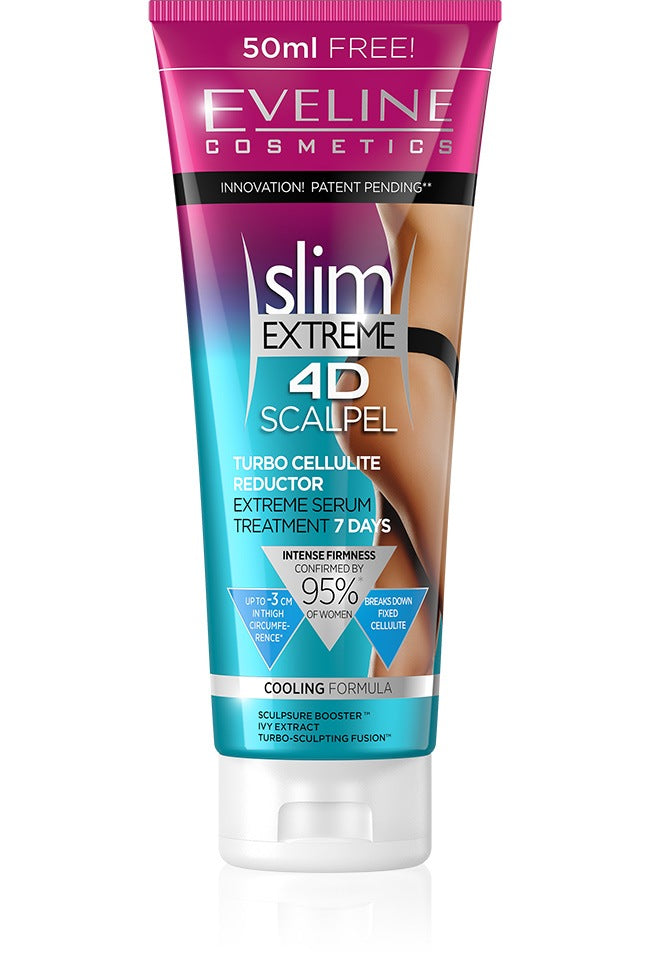 EVELINE SLIM EXTREME 4D SCALPEL ТУРБО ЦЕЛУЛИТЕН РЕДУКТОР 250мл